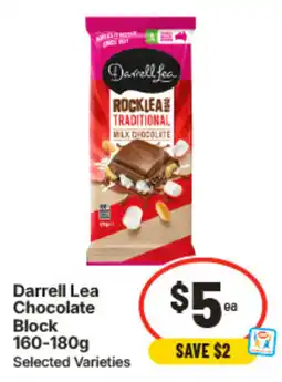 IGA Darrell Lea Chocolate Block offer