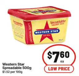 IGA Western Star Spreadable offer