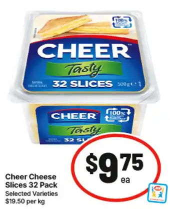 IGA Cheer Cheese Slices offer