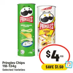 IGA Pringles Chips Selected Varieties offer