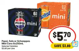 IGA Pepsi mini offer