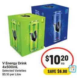 IGA V Energy Drink offer