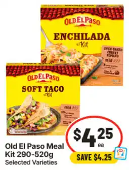 IGA Old El Paso Meal Kit Selected Varieties offer