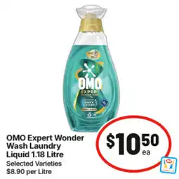 IGA OMO Expert Wonder Wash Laundry Liquid offer