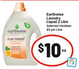 IGA Earthwise Laundry Liquid offer