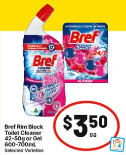 IGA Bref Rim Block Toilet Cleaner offer