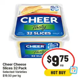 IGA Cheer Cheese Slices offer