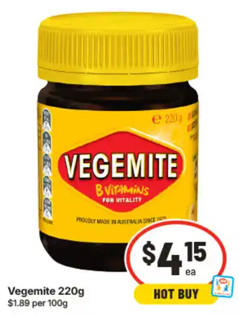 IGA Vegemite offer