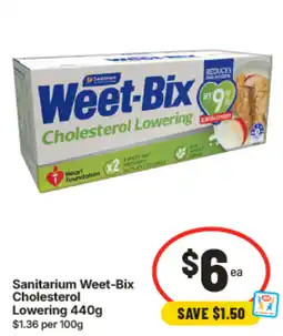 IGA Sanitarium Weet-Bix Cholesterol Lowering offer