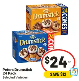 IGA Peters Drumstick Selected Varieties offer