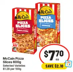 IGA McCain Pizza Slices offer