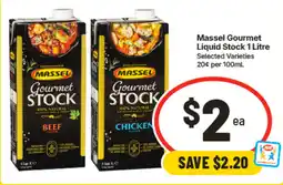 IGA Massel Gourmet Liquid Stock offer