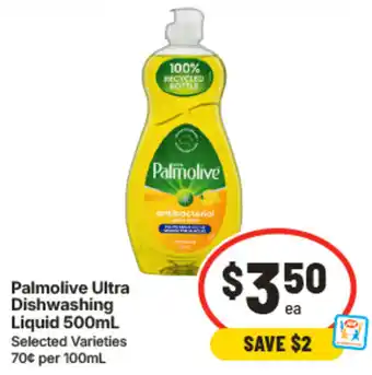 IGA Palmolive Ultra Dishwashing Liquid offer