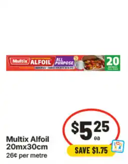 IGA Multix Alfoil offer