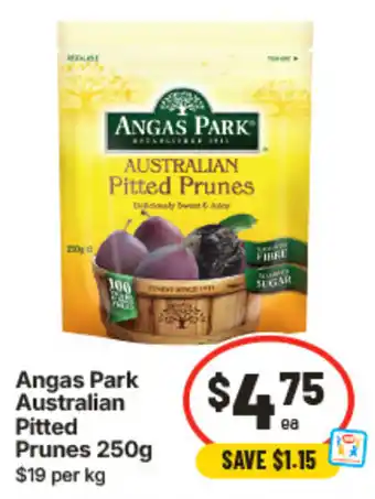 IGA Angas Park Australian Pitted Prunes offer