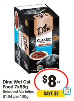 IGA Dine Wet Cat Food offer