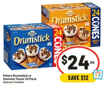 IGA Peters Drumstick offer