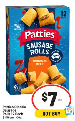IGA Patties Classic Sausage Rolls offer