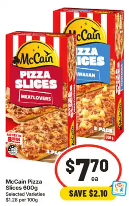 IGA McCain Pizza Slices offer
