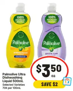 IGA Palmolive Ultra Dishwashing Liquid offer