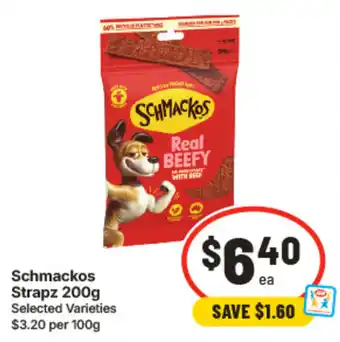 IGA Schmackos Strapz offer