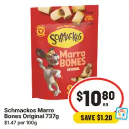IGA Schmackos Marro Bones Original offer