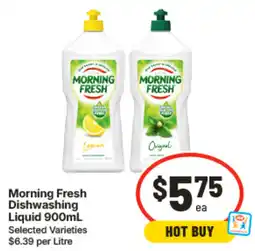 IGA Morning Fresh Dishwashing Liquid offer