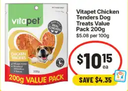 IGA Vitapet Chicken Tenders Dog Treats offer