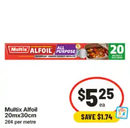 IGA Multix Alfoil offer