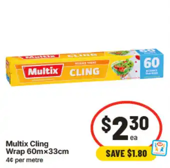 IGA Multix Cling Wrap offer