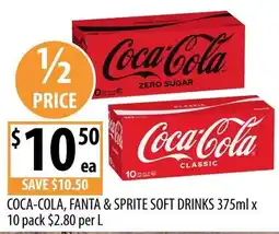 Supabarn Coca-Cola Zero Sugar offer