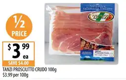 Supabarn Tanzi Prosciutto Crudo offer