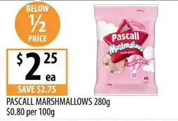 Supabarn Pascall Marshmallows offer
