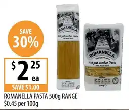 Supabarn Romanella Pasta offer