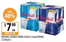 Supabarn Red Bull Energy Drink offer
