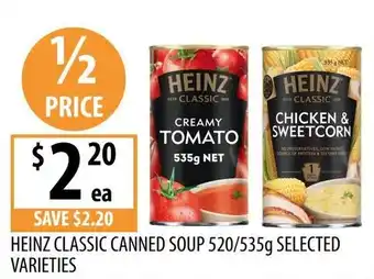 Supabarn Heinz Classic Canned Soup offer