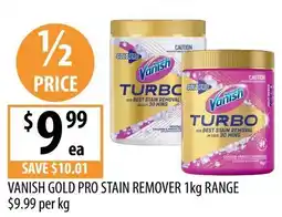 Supabarn Vanish Gold Pro Stain Remover offer