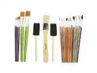 Officeworks Royal & Langnickel Value Paintbrush Set 25 Piece offer