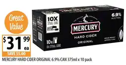 Supabarn Mercury Hard Cider Original offer
