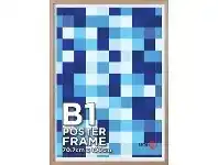 Officeworks Unigift B1 Poster Frame Oak offer