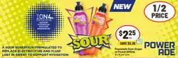 IGA Powerade Sour Grape or Peach offer