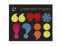 Officeworks Three By Three Punctuation Colour Magnets 11 Pack offer