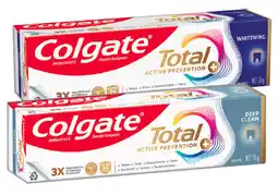 IGA Colgate Total Premium Toothpaste Selected Varieties offer
