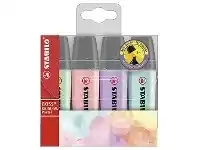 Officeworks Stabilo Boss Highlighter Pastel 4 Pack offer