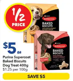 Ritchies Purina Supercoat Baked Biscuits Dog Treat offer