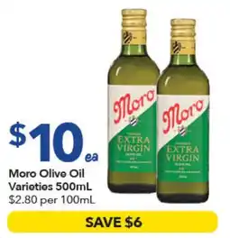 Ritchies Moro Olive Oil Varieties offer