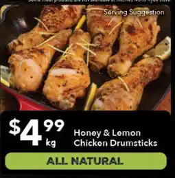 Ritchies Honey & Lemon Chicken Drumsticks offer