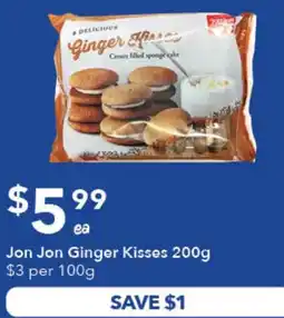 Ritchies Jon Jon Ginger Kisses offer