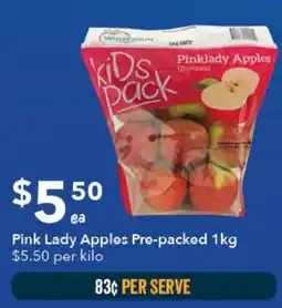Ritchies Pink Lady Apples Kids Pack offer