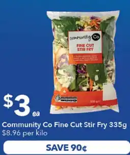 Ritchies Community Co Fine Cut Stir Fry offer